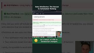 Data Attributes The Secret to Automated Testing