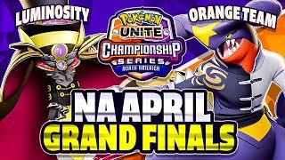 2024 April GRAND FINALS NA Luminosity Vs Orange Team  Pokemon Unite