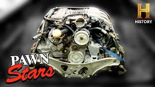 Pawn Stars Seller INSULTS Expert Over Damaged Porsche 911 Engine Season 4