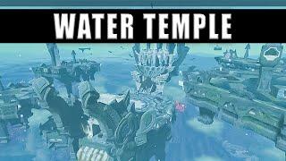 The Legend of Zelda Tears of the Kingdom Water Temple walkthrough guide - Fire ball spinning puzzle