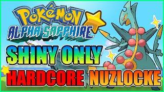 Pokemon Alpha Sapphire SHINY ONLY Full Odds