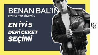 En önemli 5 DERİ CEKET Modeli