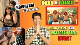 ROWHI RAI AND The FUNNIEST Instagram Reels  CURRY POLICE ROAST  RAJAT PAWAR