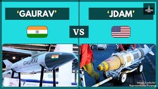 Comparative Analysis Indias Gaurav Glide Bomb vs USs Joint Direct Attack Munitions JDAM