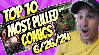 Top 10 Most Pulled Comic Books 62624 Marvel Dropping in The Ranks