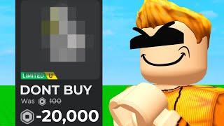 I Spent 20000 robux in the worst way