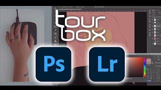 TourBox Console in Photoshop and Lightroom for Digital Artists