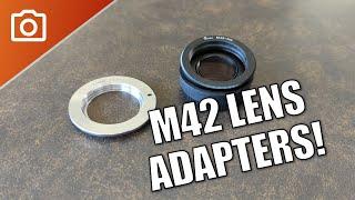 Which M42 Lens adapter is best? with sample videos using both