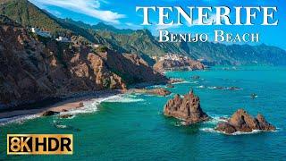 Benijo Beach  - Taganana - Tenerife - Canary Islands  - Spain  8K