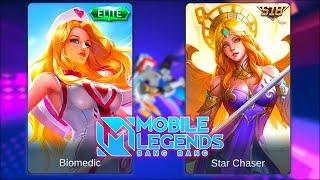 Rafaela Star Chaser Skin VS Biomedic Skin Mobile Legends Bang Bang