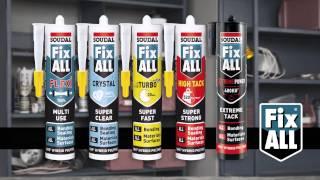 Soudal Fix All range of super-versatile adhesives & sealants