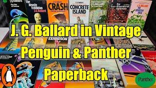 J.  G.  Ballard - In Vintage Penguin + Panther Paperback - David Pelham - Alan Aldridge - Beautiful