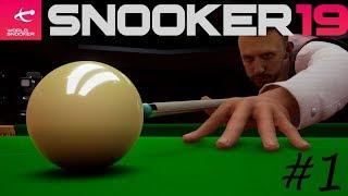 Snooker 19 Rising Star Career Mode #1 RIGA MASTERS QUALIFIER