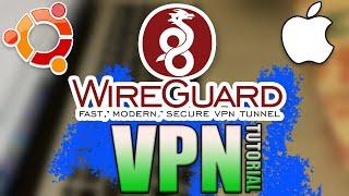  Free BEST VPN and Easy Install WireGuard to VPS. macOS iPhone or Android installation tutorial