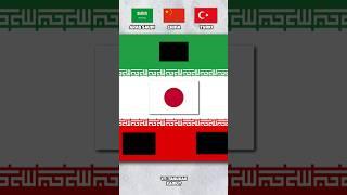 Ayo temukan bendera tersembunyi di bendera iran #shorts
