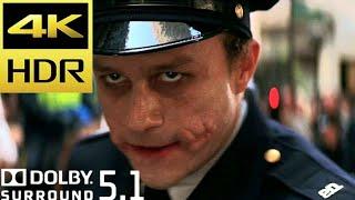 Joker at The Police Parade Scene  The Dark Knight 2008 Movie Clip 4K HDR