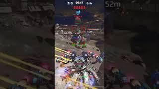 Frozen Dagon vs fenrir war robots update 9.9.9 gameplay #shorts #warrobots