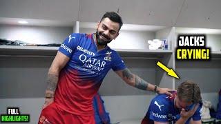 IPL 2024  Virat Appreciate Will Jacks For Century & RCB Vs GT Win Celebration Video Highlights