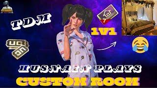 1v1 TDM ROOMS PUBG Mobile Live  TDM ROOM CHALLENGE ON LIVE STREAM COME PLAY 1v1