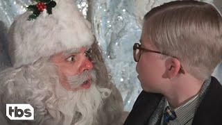 A Christmas Story Meeting Santa Clip  TBS