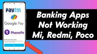 Mi Redmi Poco Phones Sim card not found and all banking apps error fix without pc