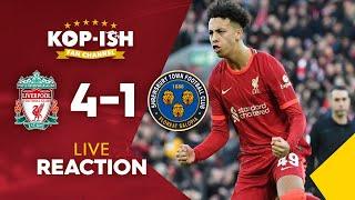 Liverpool 4-1 Shrewsbury  LIVE Instant Match Reaction