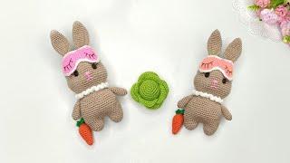 From orders there is no release  Knitted Bunny - Sonya crochet  Detailed pattern. Part 2