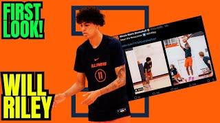 First Look Will Riley Is Cooking At Practice In The Latest Illinois Twitter Clips