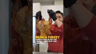 A new take on Thanksgiving - Peking Turkey #shorts
