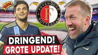 NU UIT AMAZING HET IS BEVESTIGD NIEMAND HAD HET VERWACHT FEYENOORD ROTTERDAM NIEUWS