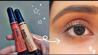 How I conceal my dark circles  How to use color corrector to hide dark circles