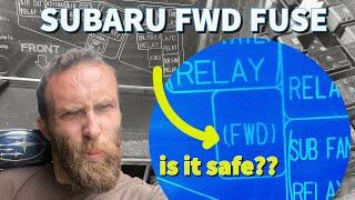 Turn your Subaru AWD Off - 2 Wheel Drive Fuse