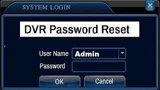 DVR  Password Reset  How to Reset DVR Password  DVR Password Recovery  DVR Password #dvrpassword