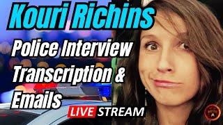 Kouri Richins Latest  Life Insurance Emails and Police Interview Transcriptions