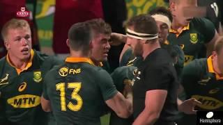 Pollard vs Jantjies Analysis SA vs All Blacks