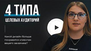 ДИЗАЙН ПОД ЦЕЛЕВУЮ АУДИТОРИЮ   Анализ и сегментация ЦА