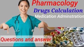 Top40 Pharmacology Questions Answered for Nursing Students  Must-Know Drug Facts #prometric #nclex