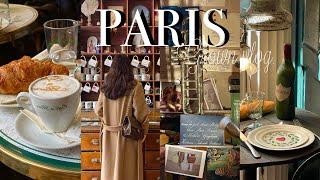 Paris Vlog パリで人気のお洒落で可愛いお店を巡る旅  アンティークと雑貨 Melodies Graphique 老舗カフェお土産 パリ旅行