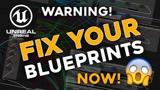 How to Clean Up Your Blueprints Before its Too Late - Dont Make These Mistakes - Unreal Engine 5
