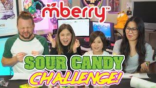 Miracle Berry Sour Candy Challenge Family tries mberry