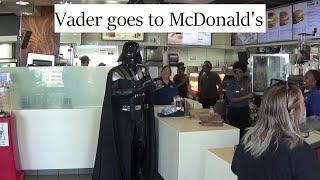 Darth Vader Goes to McDonalds and gets attacked by younglings