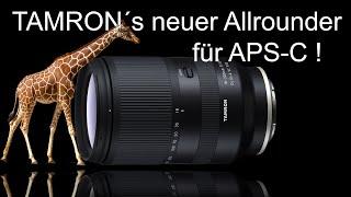 TAMRON 18-300 F3.5 - F6.3  Objektiv mit viel Zoom für Sony APS-C  Test