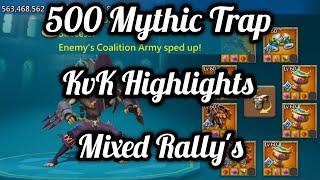 Lords Mobile. Mythic Trap. KvK Highlights. Rally Trap. Mixed Rallys. Baby Trap. Lords Mobile ESP