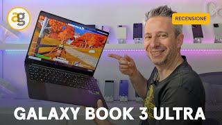 Recensione SAMSUNG GALAXY BOOK 3 ULTRA