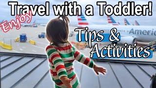 HOW TO TRAVEL WITH A TODDLER ️ Activities & Tips for Travel with a Toddler  Montessori Travel