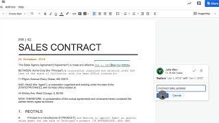 With Google Docs Suggestion mode everyone can contribute and you stay in control. 