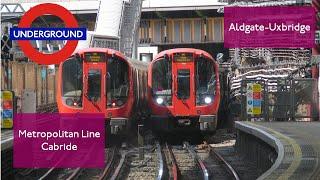 ALDGATE TO UXBRIDGE  Metropolitan Line Cab ride