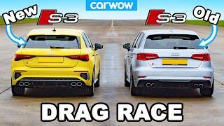 New Audi S3 vs old S3 DRAG RACE *Is it any quicker?*