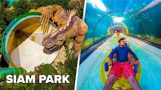 Riding ALL water slides at Siam Park  World’s #1 rated waterpark