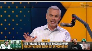 THE HERD  Colin Cowherd RIPS NY Jets They Are FAILING With Aaron Rodgers But They Can still WIN